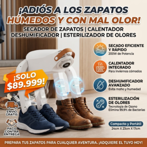 Secador Zapatos Calentador