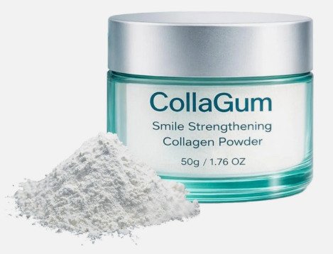 CollaGum – Polvo Dental con Colágeno 50 g - Imagen 3